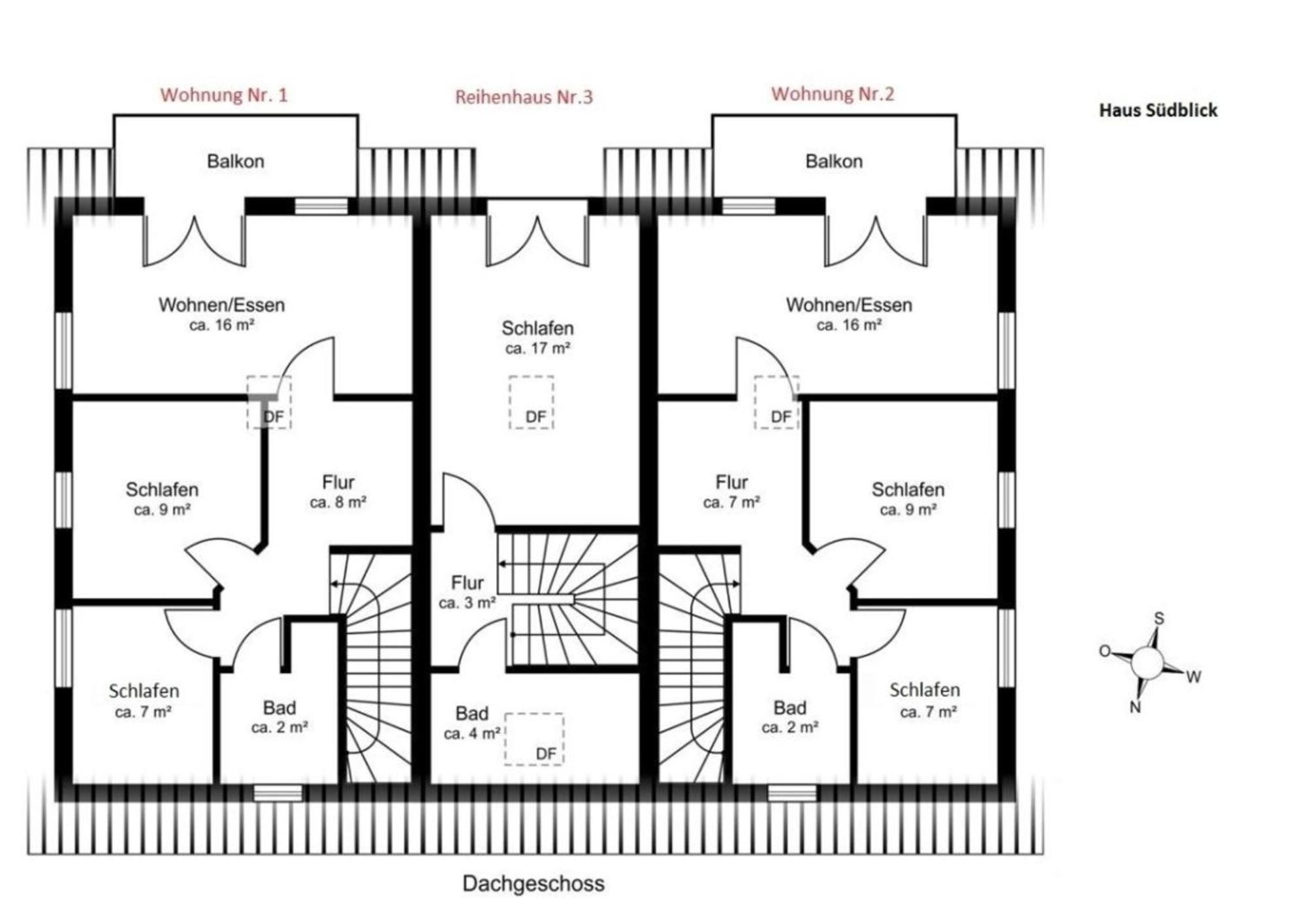 Haus Suedblick, Nr 2 Apartman Werdum Kültér fotó