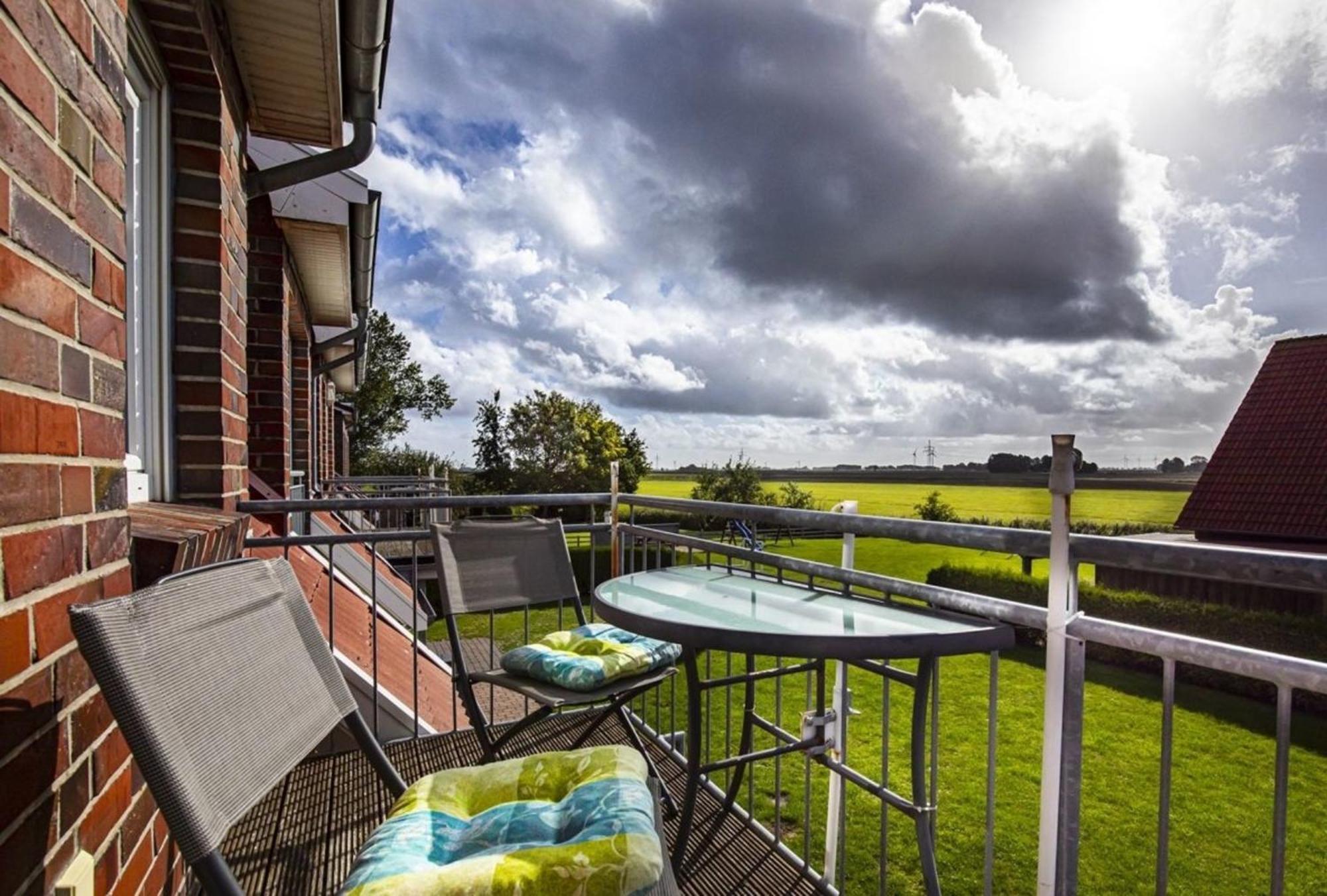 Haus Suedblick, Nr 2 Apartman Werdum Kültér fotó